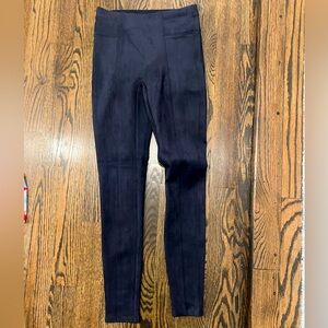 Spanx suede leggings